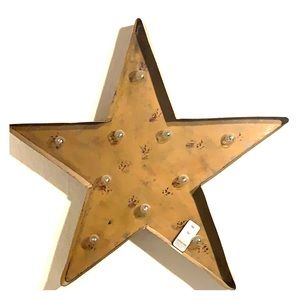 Antique metal STAR